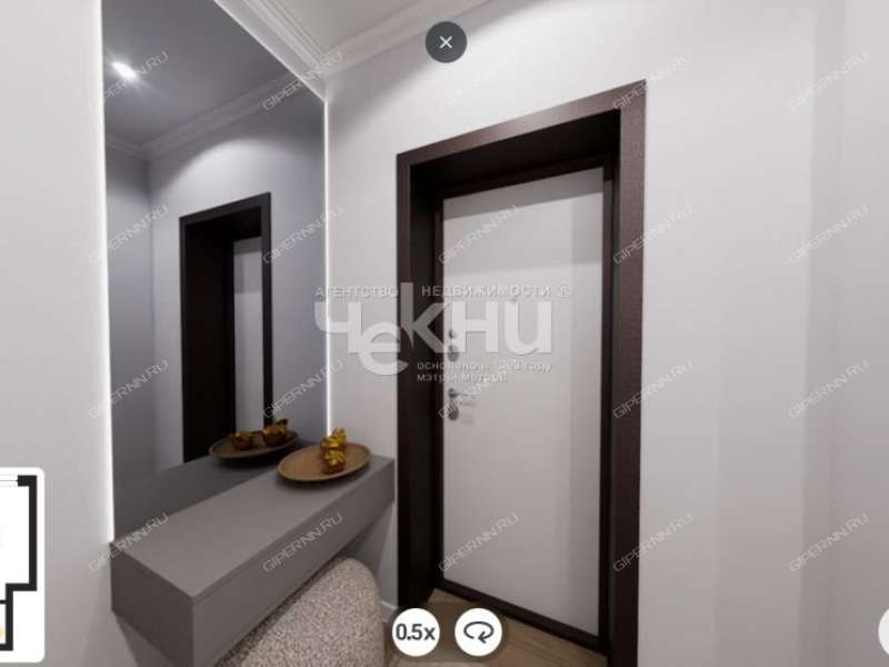 однокомнатная квартира в новостройке на Черниговской улице