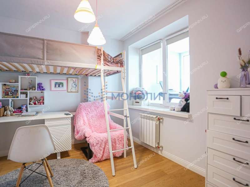 трёхкомнатная квартира на Мещерском бульваре дом 9