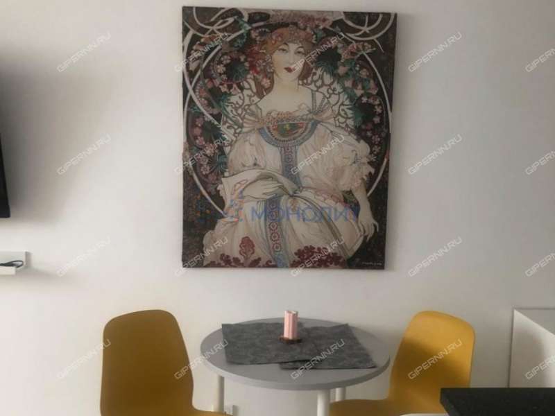 квартира-студия на улице Красная Поляна дом 7 деревня Афонино