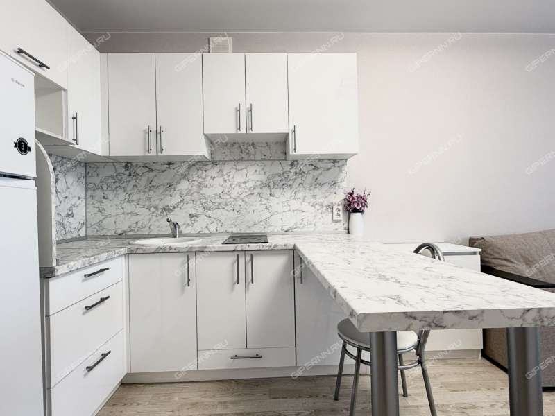 квартира-студия на Космической улице дом 34 к1