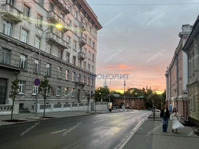 двухкомнатная квартира на улице Минина дом 1