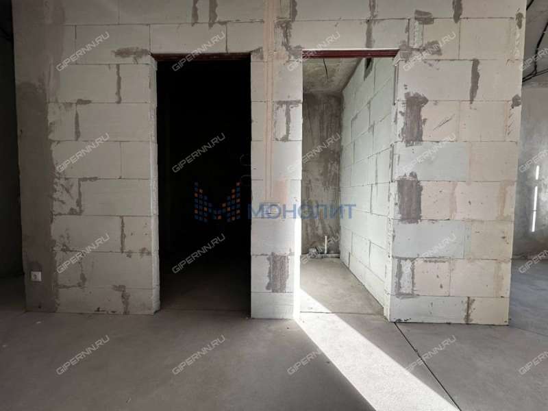 двухкомнатная квартира на улице Владимира Лузянина дом 3