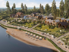 Утвержден архитектурный облик нового туркомплекса на Печерских песках