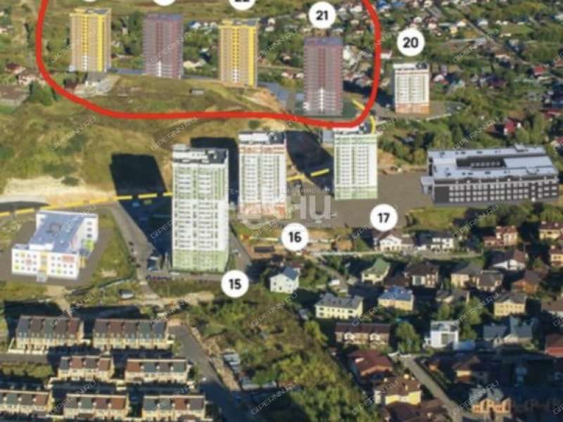 однокомнатная квартира в новостройке на Академической улице деревня Афонино