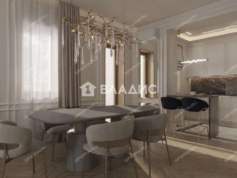 трёхкомнатная квартира на улице Маршала Баграмяна дом 4