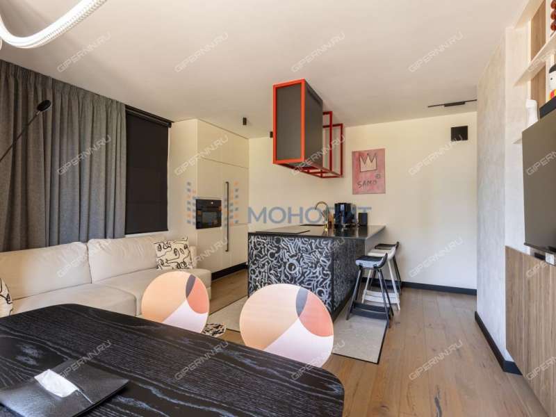 двухкомнатная квартира на улице Цветочная дом 12 к2