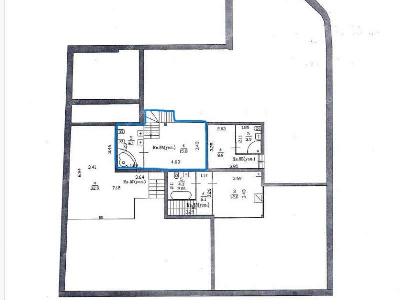 однокомнатная квартира на улице Минина дом 18б