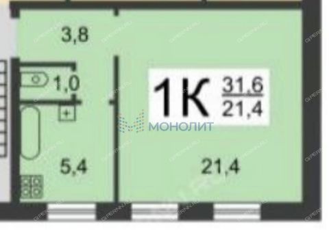 1-komnatnaya-ul-radistov-d-24 фото