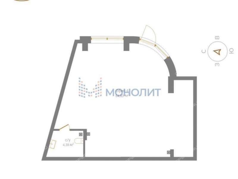 помещение под офис, торговую площадь на Дальней улице