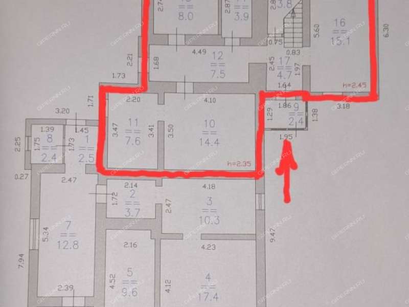 1/2 дома на Новошкольной улице