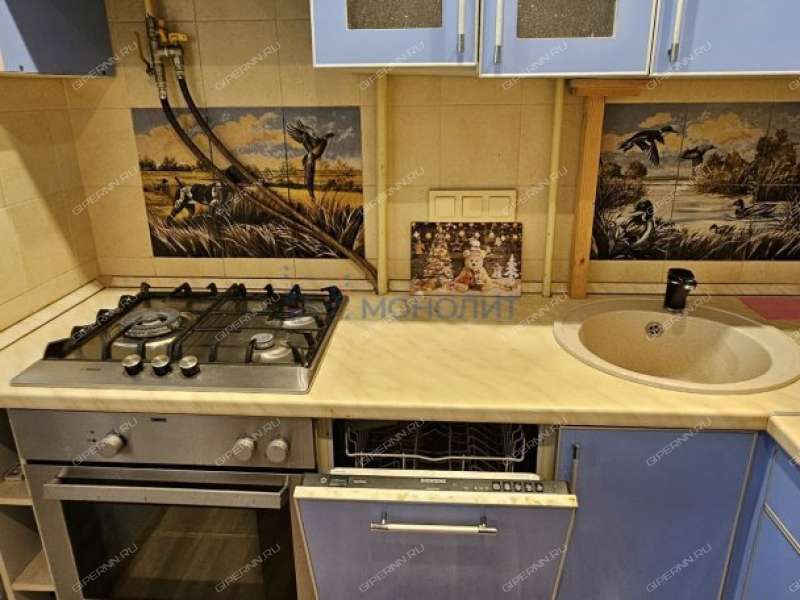 двухкомнатная квартира на улице имени Генерала Ивлиева дом 20