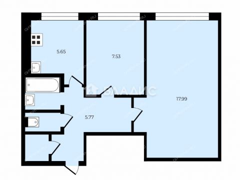 2-komnatnaya-ul-bubnova-d-8 фото