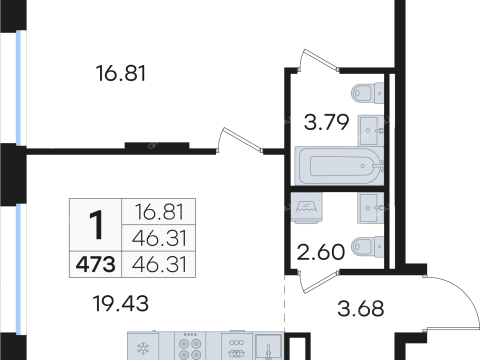 1-komnatnaya-naberezhnaya-grebnogo-kanala-naprotiv-domov-nn-321-533-v-slobode-podnove-n1 фото