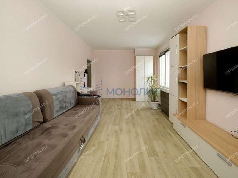 однокомнатная квартира на улице Лобачевского дом 19