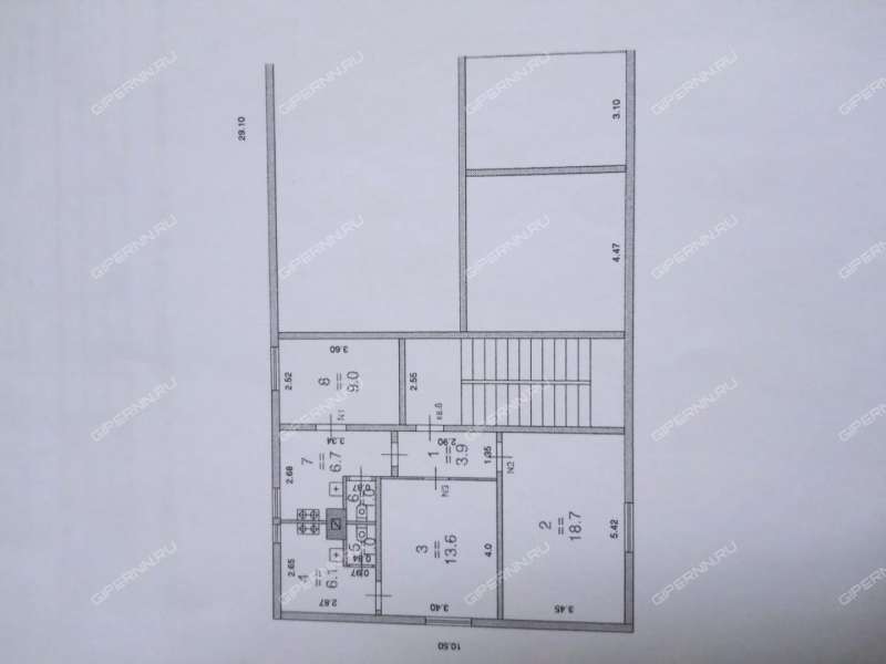 комната в доме 24 на улице Адмирала Нахимова