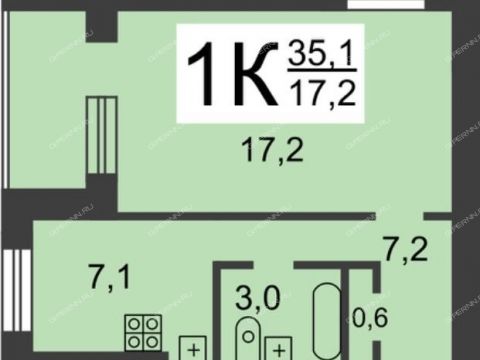 1-komnatnaya-ul-chaadaeva-d-45 фото