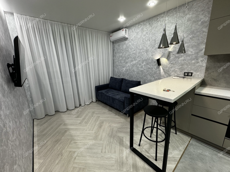 однокомнатная квартира на 1-й Оранжерейной улице дом 24А