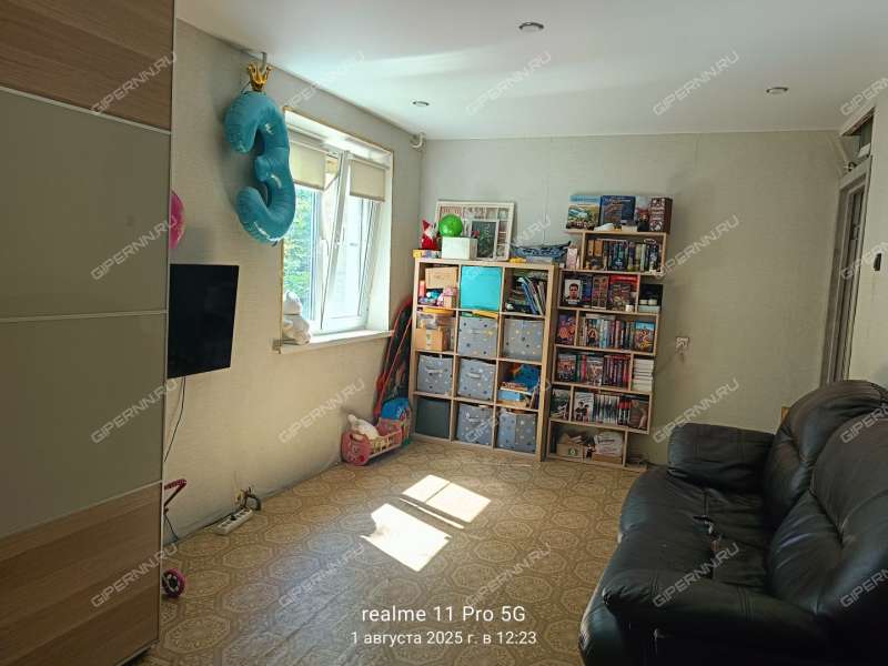 двухкомнатная квартира на улице Надежды Сусловой дом 1 к1