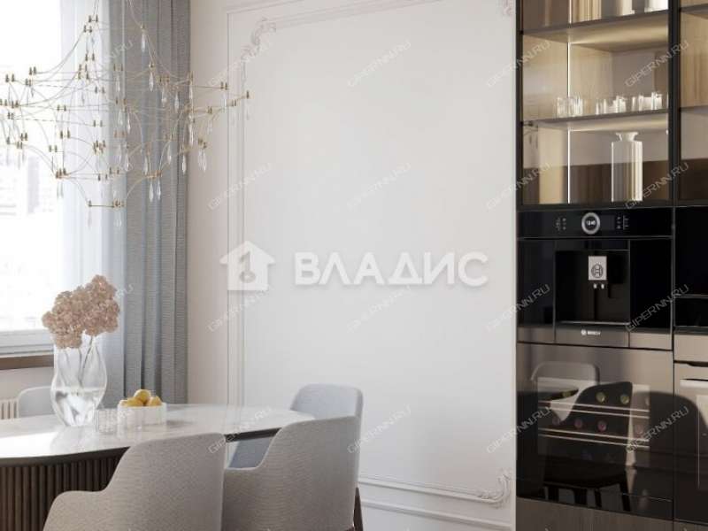 трёхкомнатная квартира на улице Лесной Городок дом 7Б