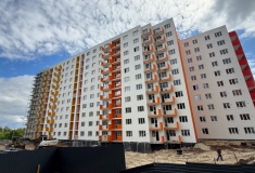 Строительство 11-этажного дома для расселения завершается в Щербинках