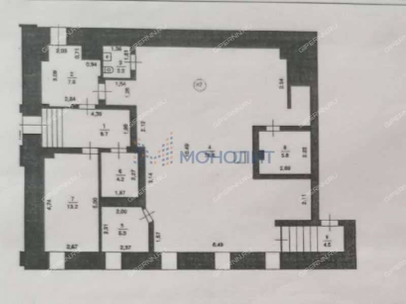 помещение под торговую площадь, недвижимость под общепит на Ошарской улице