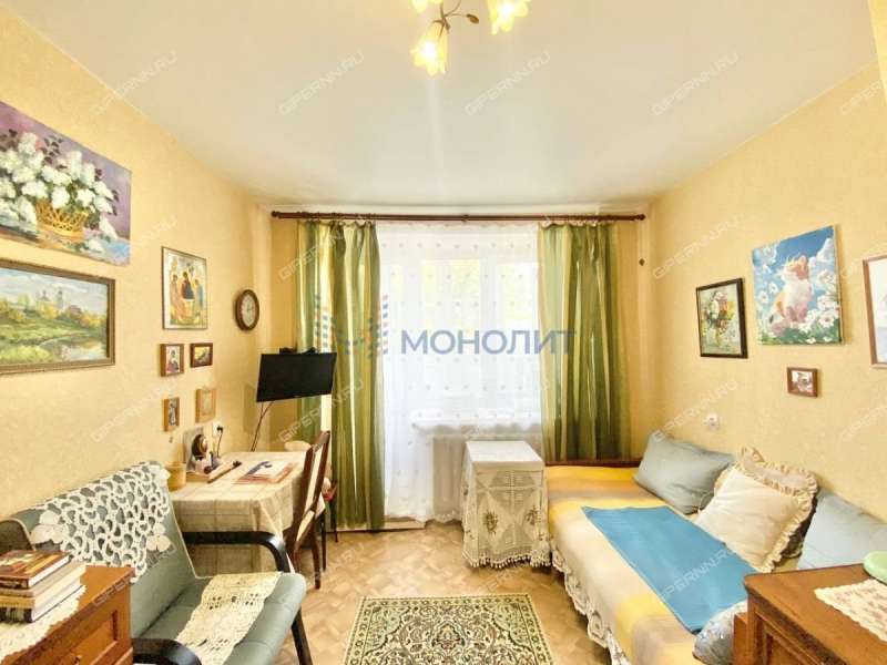 однокомнатная квартира на улице Набережная дом 9 посёлок Октябрьский