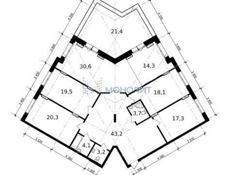 4-komnatnaya-ul-vladimira-vysockogo-d-1 фото