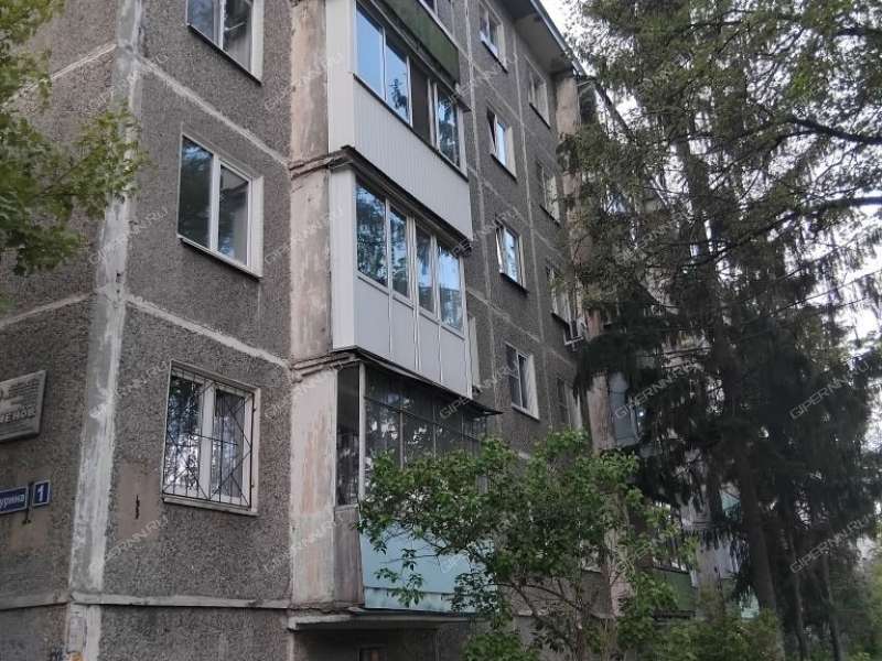 однокомнатная квартира на улице Ивана Чугурина дом 1