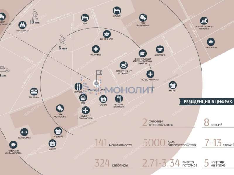 однокомнатная квартира на улице Белинского дом стр. 1
