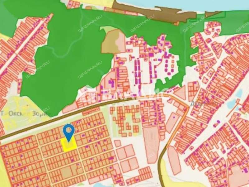 земельный участок 100 соток Вишнёвая улица село Дуденево