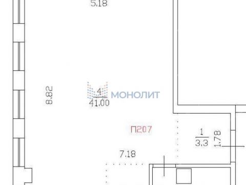 kvartira-studiya-ul-rodionova-d-136b фото