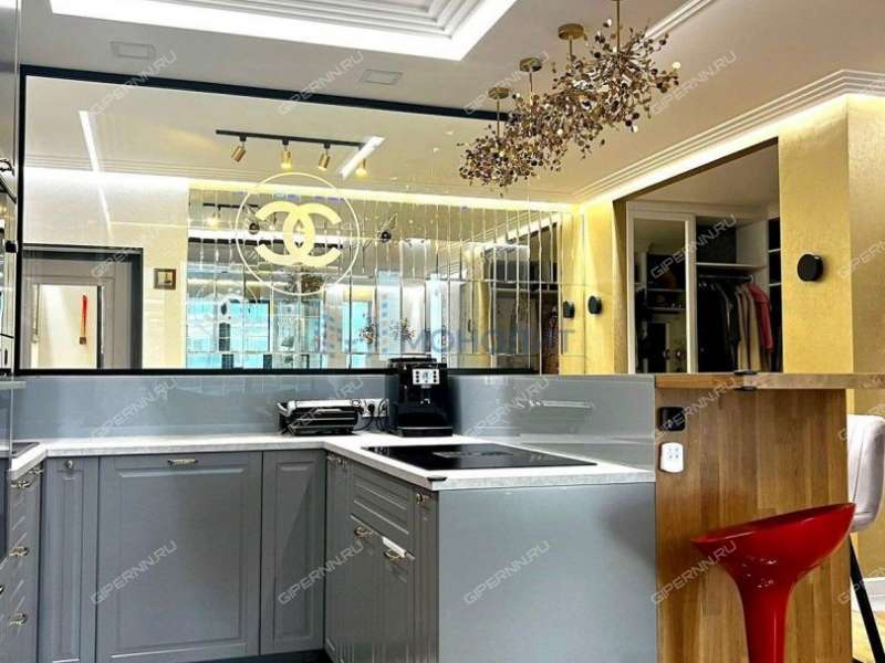 трёхкомнатная квартира на улице Нестерова дом 22