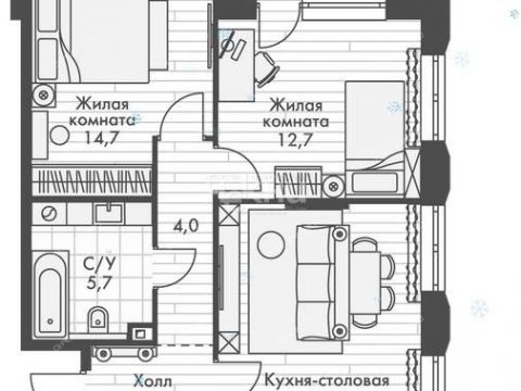 2-komnatnaya-ul-chernigovskaya фото