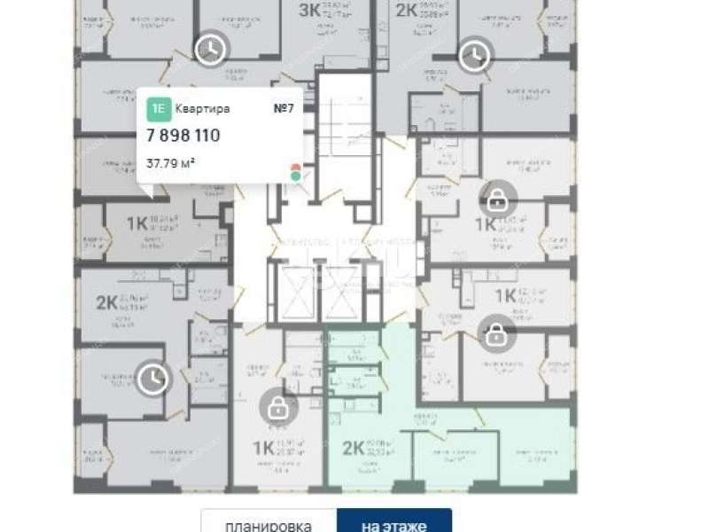 однокомнатная квартира на Казанском шоссе