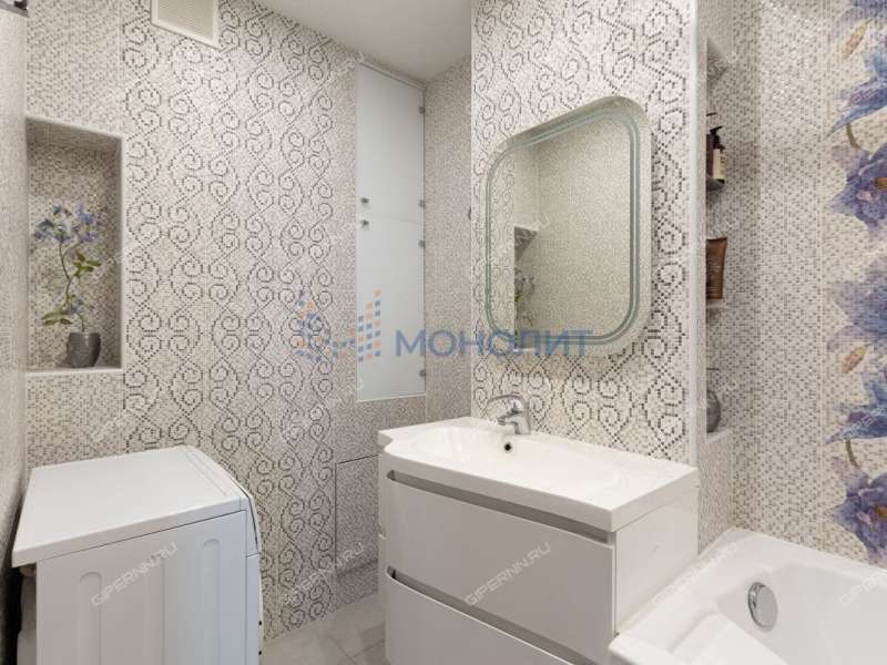 трёхкомнатная квартира на Мещерском бульваре дом 9