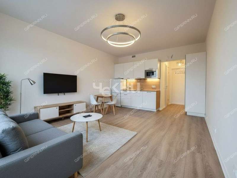 квартира-студия на улице Небесная дом 3 деревня Утечино