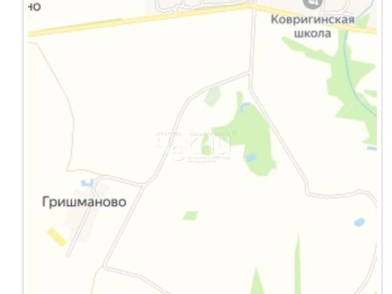 земельный участок 20 соток деревня Гришманово