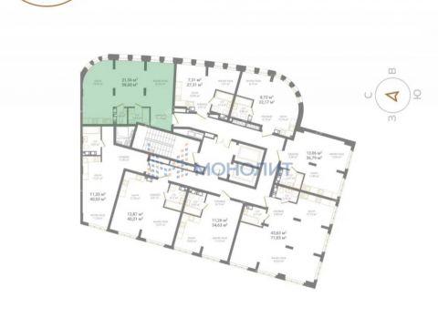 2-komnatnaya-ul-dalnyaya-d-10 фото