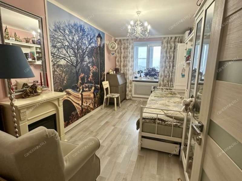 трёхкомнатная квартира на Октябрьской улице дом 5б город Дзержинск