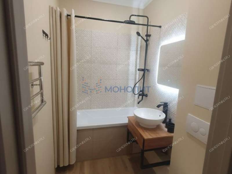 однокомнатная квартира на улице Луначарского дом 2/18