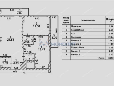2-komnatnaya-ul-timiryazeva-d-9-k1 фото
