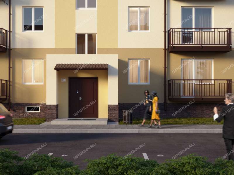 двухкомнатная квартира в новостройке в ЖК Чистые Пруды посёлок Буревестник