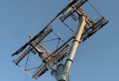 Пять из 15 опор. Как идет строительство новой канатки в Нижнем Новгороде