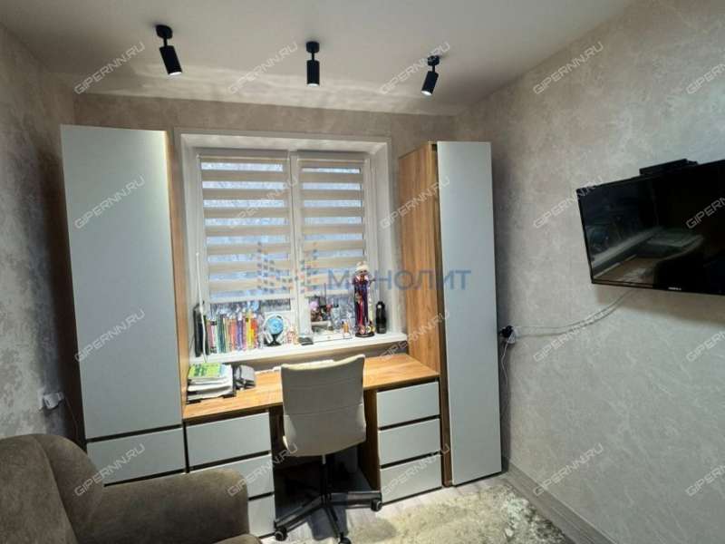 двухкомнатная квартира на улице Мельникова дом 18 к1