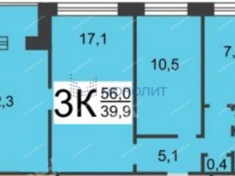 3-komnatnaya-prosp-gagarina-d-220 фото