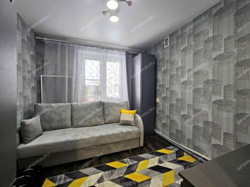 однокомнатная квартира на улице Юлиуса Фучика дом 10 к1