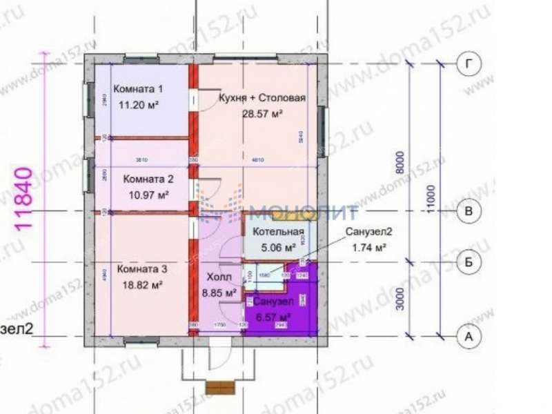 дом на улице Широкая село Ефимьево