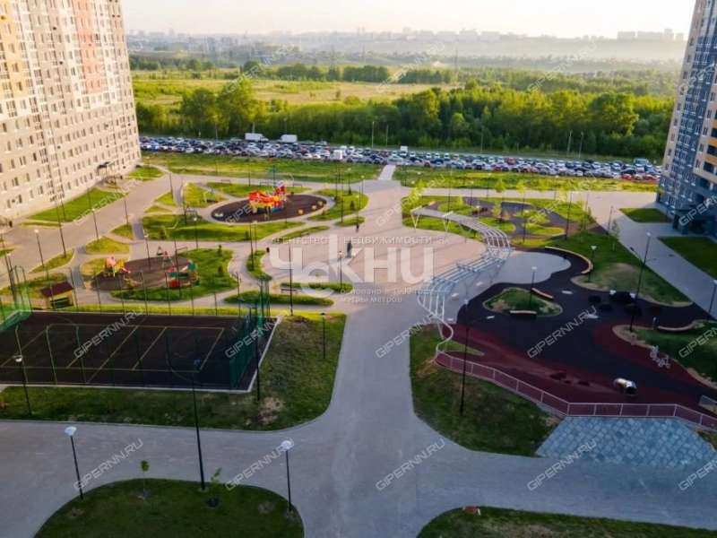 квартира-студия в новостройке примерно в 0,3 км на северо-восток от д.Анкудиновка, д.3 в ЖК КМ Анкудиновский парк Анкудиновка