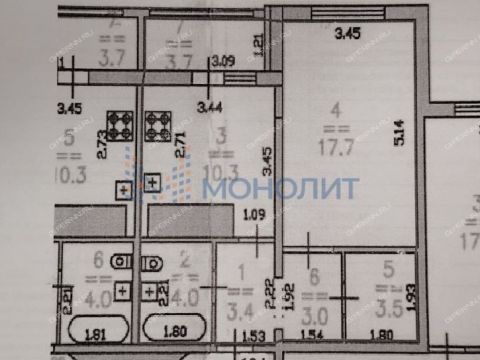 1-komnatnaya-b-r-60-letiya-oktyabrya-d-23-k1 фото