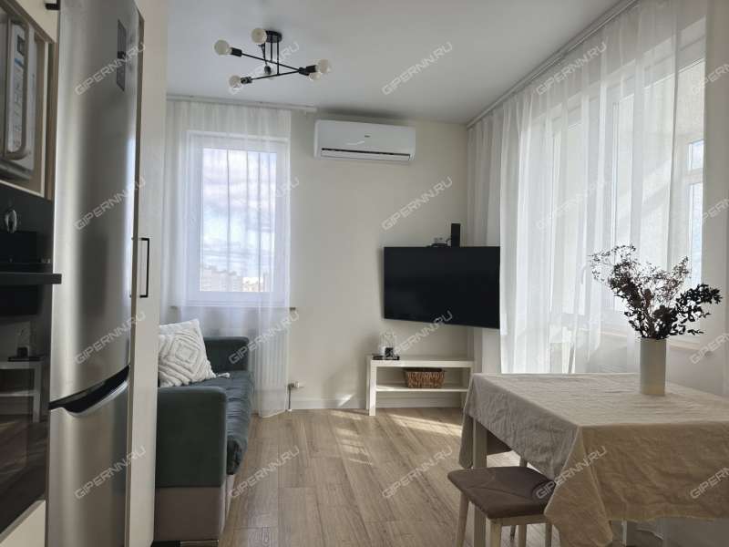 двухкомнатная квартира на улице Цветочная дом 12 к3